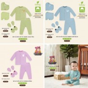 [SALE]Bộ cài giữa dài tay mỏng lullaby vải vân thoáng